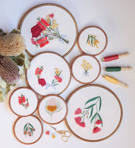 Bottlebrush PDF Hand Embroidery Pattern