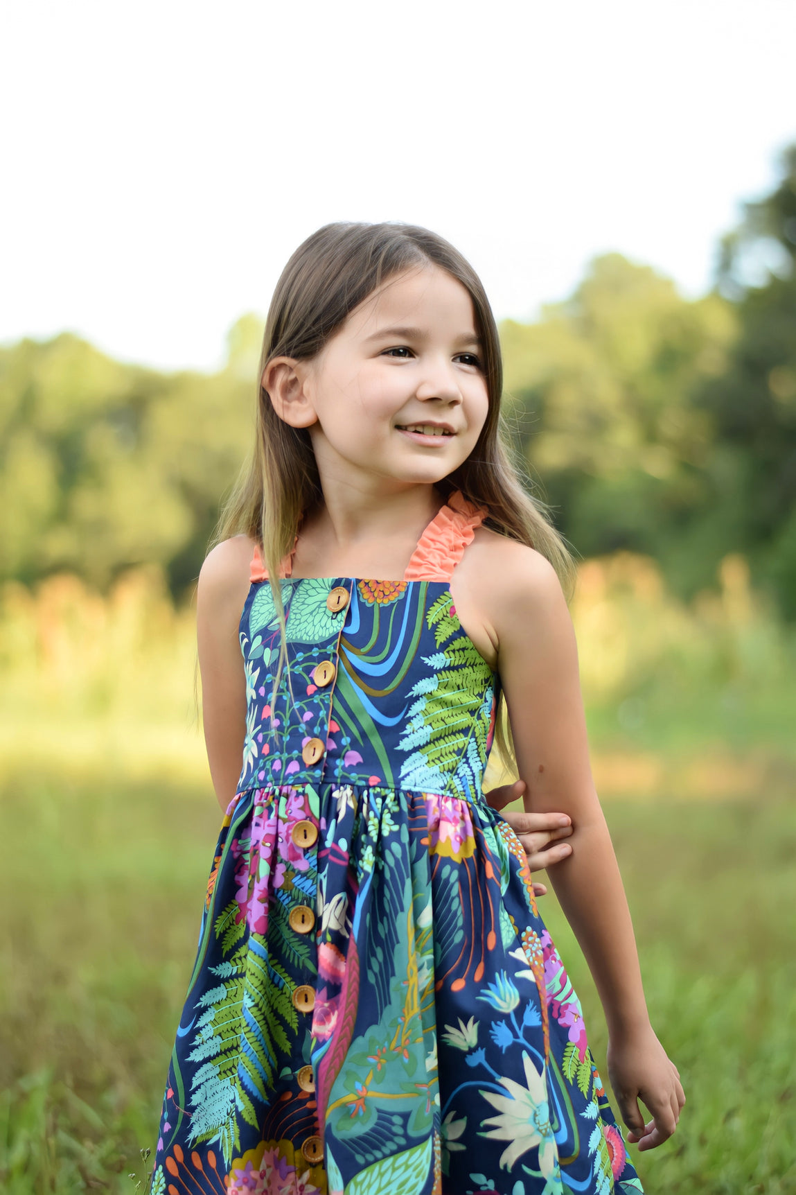 The Clementine Twirly Dress - PDF Sewing Pattern 2T - 10 Kids