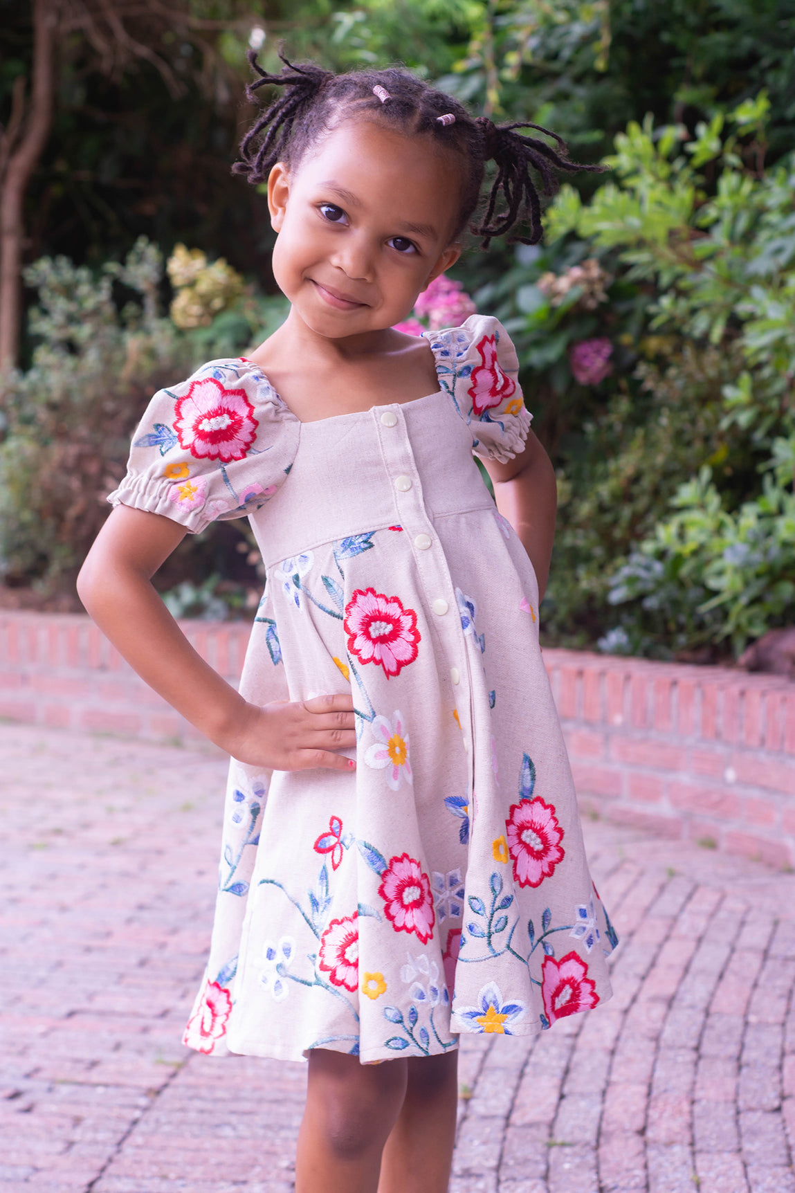 Aria's Bow Back Top & Dress. PDF Downloadable sewing patterns for girls &  toddlers 2t -16 with projector file.